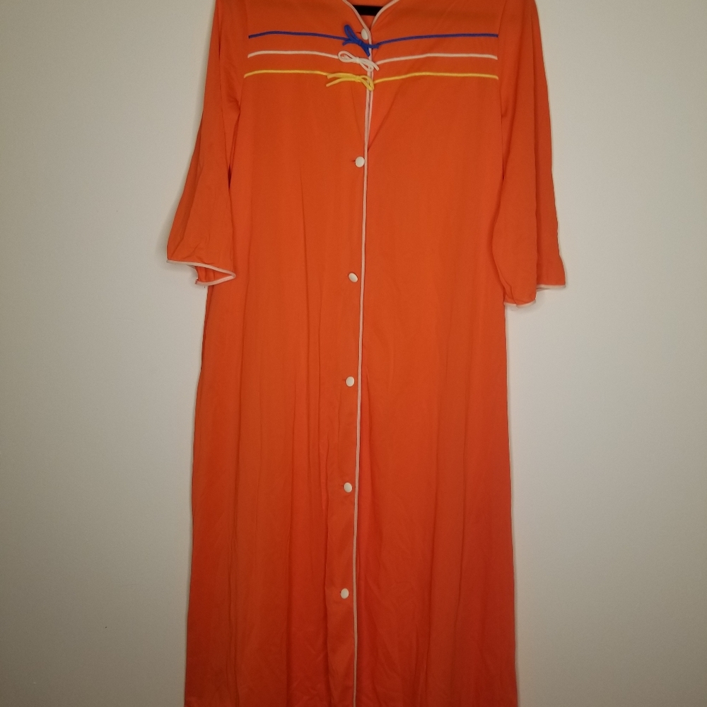 Vintage Orange Nightgown Gem